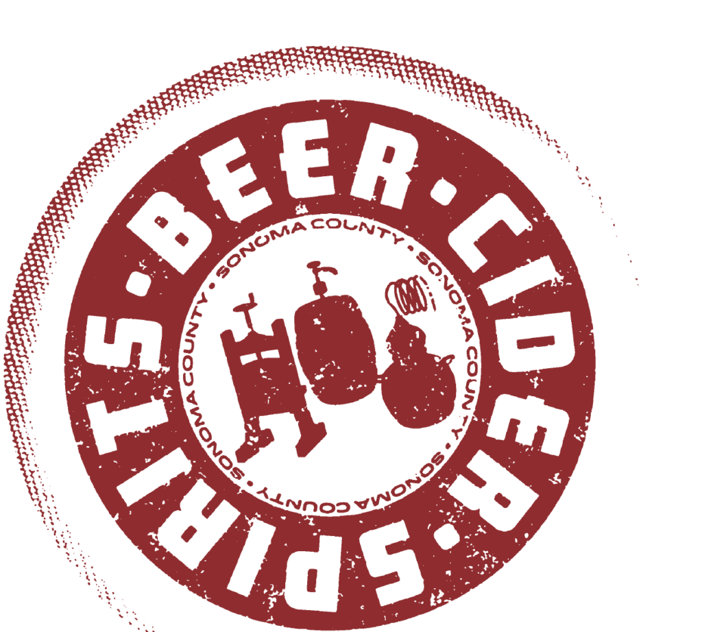 beer, cider, and spirit sonoma county logo